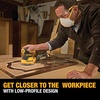 DEWALT Orbital Sander, 5 Inch Palm Sander Tool, 12,000 OPM (DWE6421)(Sander)
