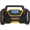 DEWALT 12V/20V MAX Portable Bluetooth Radio, Cordless, 100 ft Range, 3.5” Subwoofers, Jobsite (DCR028B)