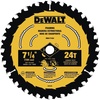 DEWALT Circular Saw Blade, 7 1/4 Inch, 24 Tooth, Wood Cutting, 3 Pack (DWA1714243)(New)