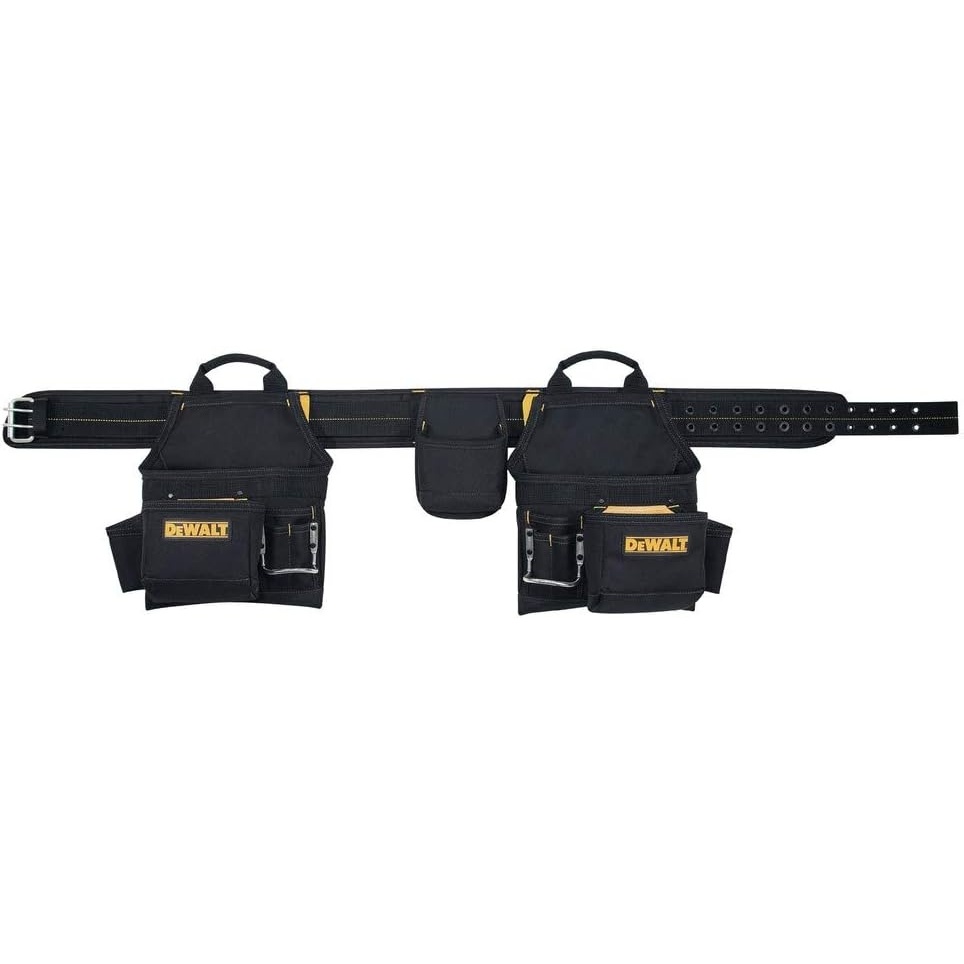 image:imageDeWalt DG5640 16Pocket Deluxe AirMesh Fabric Belt Carpenters Combo Apron