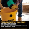 DEWALT HEPA Shop Vac Filter Replacement DXVC6914 | Washable & Reuseable Cartridge Vacuum Filter for Most Dewalt 6-16 Gallon Wet Dry Vacs (Not Fit for DXV06G DXV06PL DXV08S )(DXVC6914)