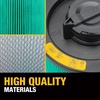 DEWALT HEPA Shop Vac Filter Replacement DXVC6914 | Washable & Reuseable Cartridge Vacuum Filter for Most Dewalt 6-16 Gallon Wet Dry Vacs (Not Fit for DXV06G DXV06PL DXV08S )(DXVC6914)