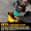 DEWALT HEPA Shop Vac Filter Replacement DXVC6914 | Washable & Reuseable Cartridge Vacuum Filter for Most Dewalt 6-16 Gallon Wet Dry Vacs (Not Fit for DXV06G DXV06PL DXV08S )(DXVC4003)