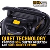 DEWALT STEALTHSONIC Wet Dry Shop Vacuum 6 Gallon 5 Peak HP, DXV06P-QTA | Ultra Quiet Motor with Powerful Suction, 6 Dust Bages and Complete Attachment Set for Garage, Workshop, Jobsite and Basement(12 Gal (6 Dust Bag))