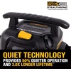 DEWALT STEALTHSONIC Wet Dry Shop Vacuum 6 Gallon 5 Peak HP, DXV06P-QTA | Ultra Quiet Motor with Powerful Suction, 6 Dust Bages and Complete Attachment Set for Garage, Workshop, Jobsite and Basement(6 Gallon (1 Dust Bag))