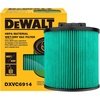DEWALT HEPA Shop Vac Filter Replacement DXVC6914 | Washable & Reuseable Cartridge Vacuum Filter for Most Dewalt 6-16 Gallon Wet Dry Vacs (Not Fit for DXV06G DXV06PL DXV08S )(DXVC6914)