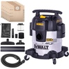 DEWALT STEALTHSONIC 5 Gallon Shop Vacuum Wet and Dry, 4 Peak HP, DXV05S-QT | Powerful Suction & Portable Shop Vac with Attachments, Ultra Quiet Wet Dry Vacuum for Home, Garage, Car, Workshop, Jobsite(5 Gallon (6 Dust Bag))