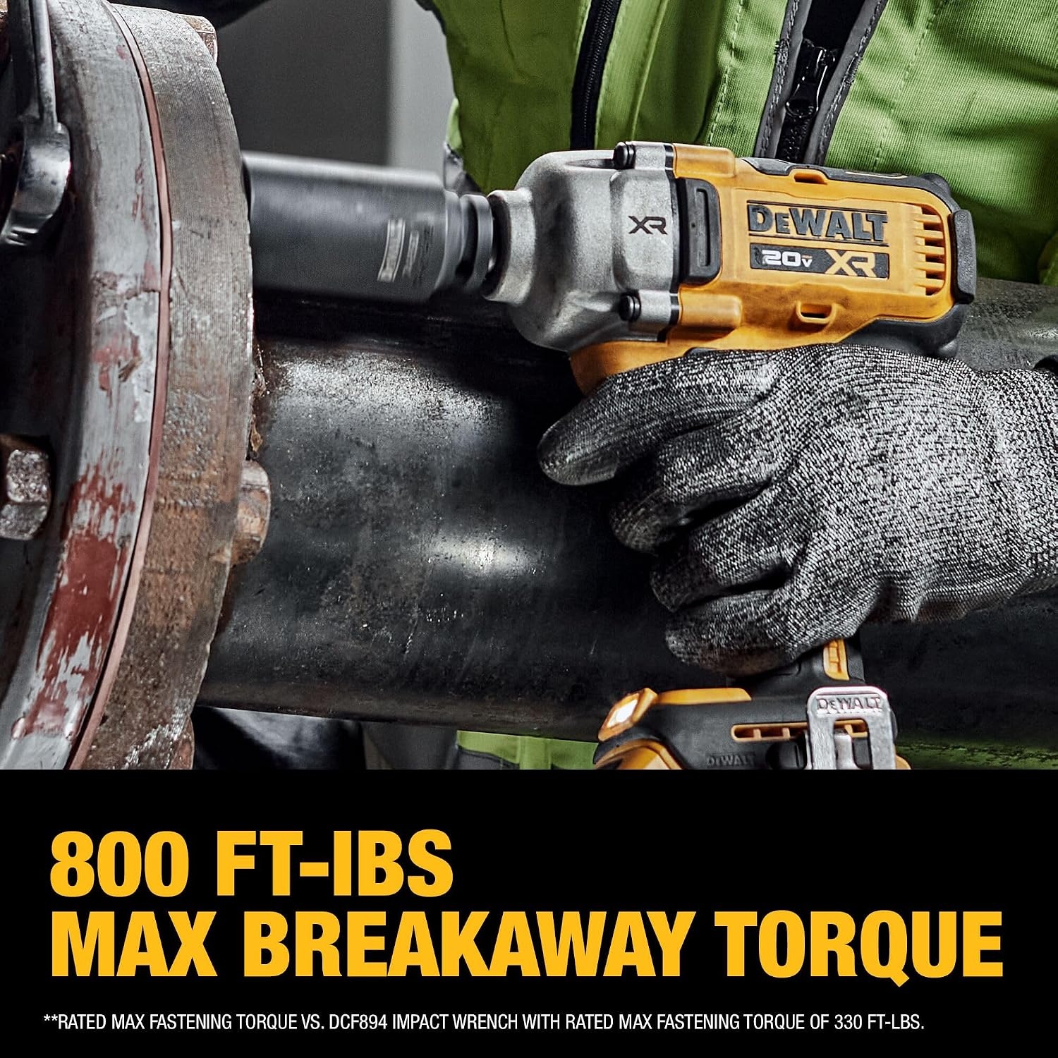 image:imageDEWALT 20V MAX 12 and 38 in Cordless Impact Wrench Combo DCK206D1P1