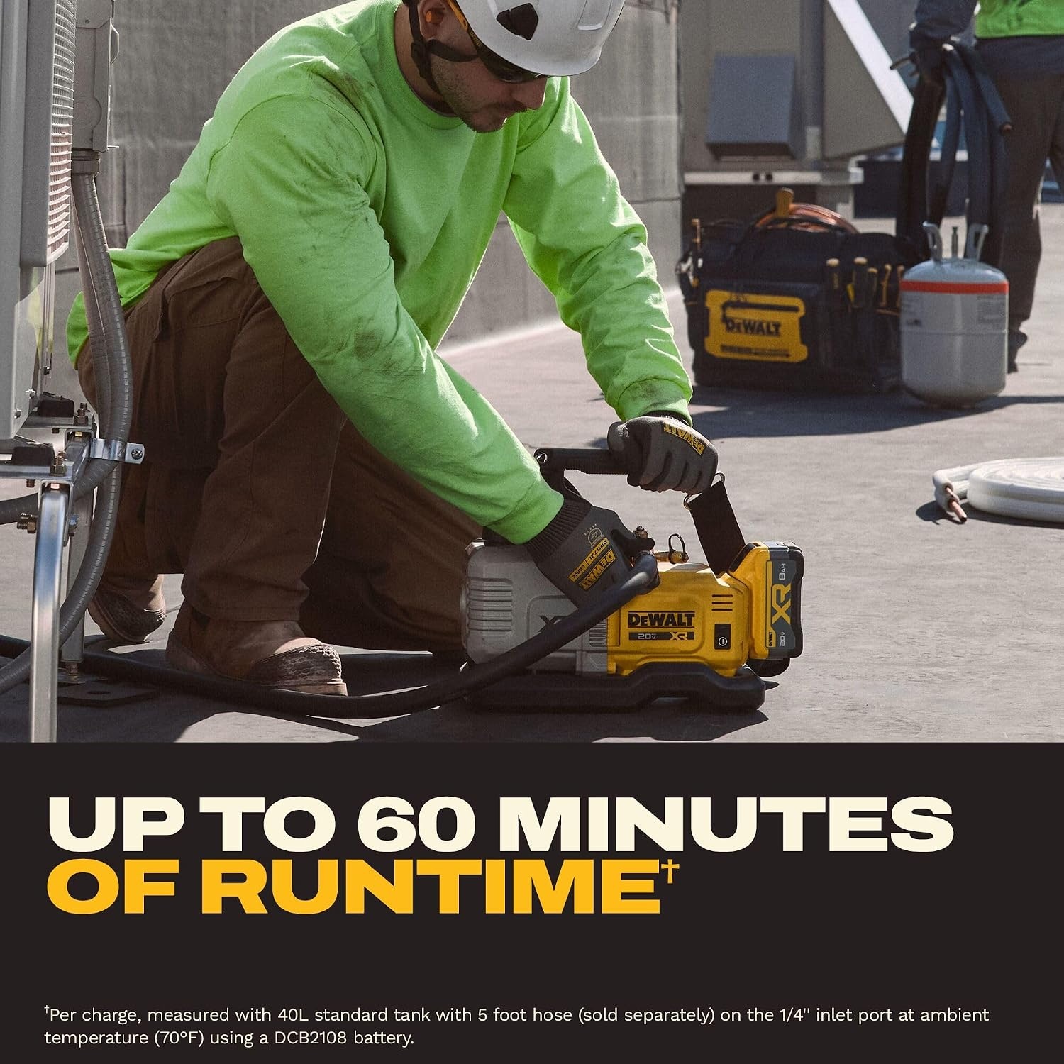 image:imageDEWALT 20V MAX XR Cordless Vacuum Pump with Battery 5 CFM DCE510WW1