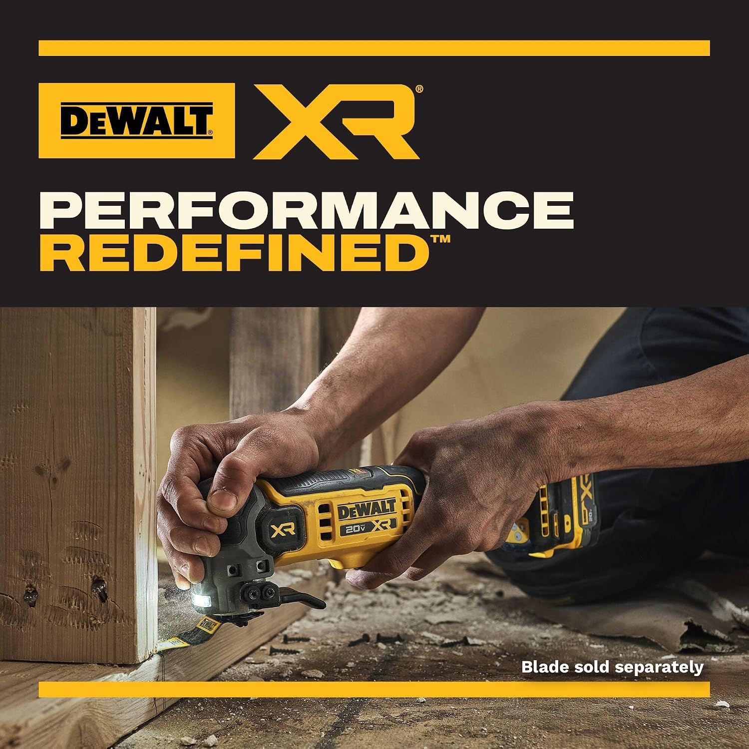 image:imageDEWALT 20V MAX XR Oscillating Multitool with Battery and Charger DCS359E1