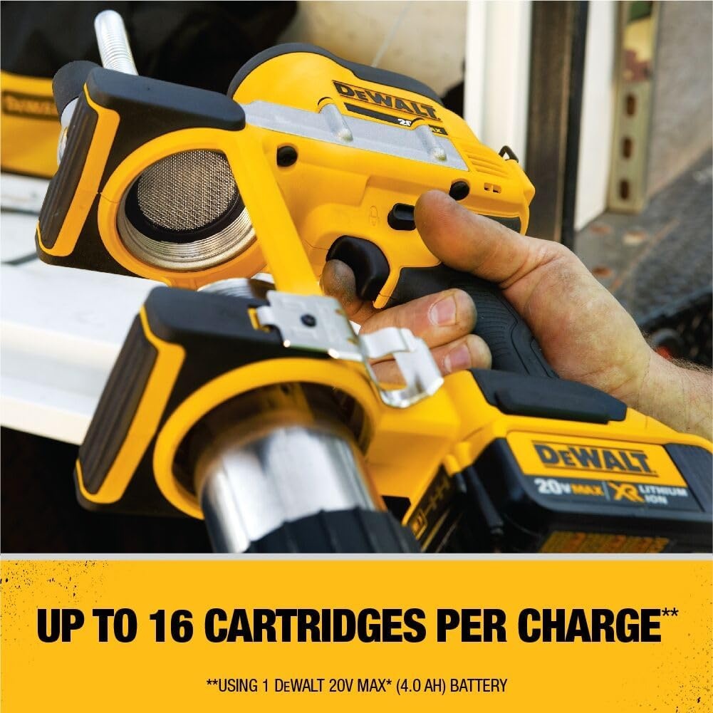 image:imageDEWALT Grease Gun 20V MAX Cordless Electric Grease Gun 42 Hose 10000 PSI Variable Speed Triggers Tool Only DCGG571BGrease Gun Only