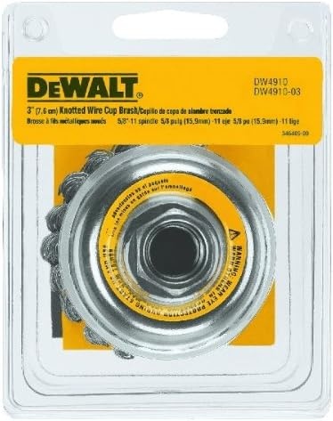 image:imageDeWalt Accessories DW4910 3x5811 Knot Cup BrushPack of 1