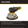 DEWALT 20V MAX XR 6 in. Cordless Random Orbital Sander (DCW230B)