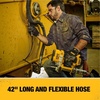 DEWALT Grease Gun 20V MAX, Cordless Electric Grease Gun 42” Hose, 10,000 PSI, Variable Speed Triggers, Tool Only (DCGG571B)(Grease Gun Only)