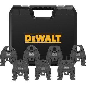 DEWALT Compact Press Jaw Kit for B MaxiPro and ZoomLock MAX ACR, 1/4 in. to 1-1/8 in. (DCE217K)