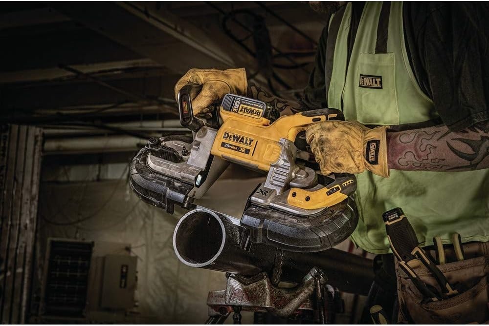 image:imageDEWALT 20V MAX XR Band Saw Dual Handed Tool Only DCS376BOne Size