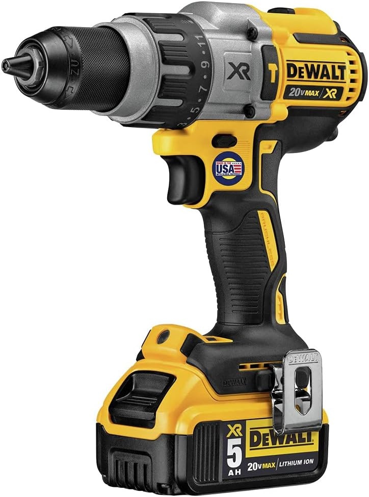 image:imageDEWALT 20V MAX XR Hammer Drill Kit Brushless 3Speed Cordless DCD996P2Hammer Drill Kit Only