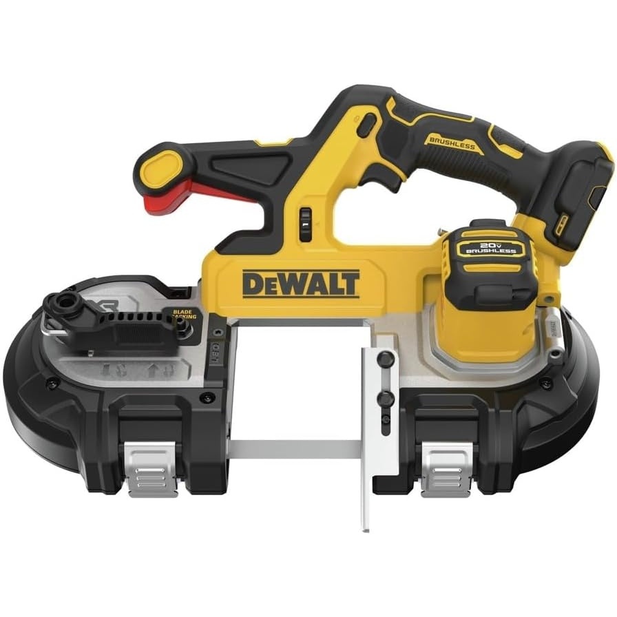 image:imageDEWALT 20V MAX XR Dual Trigger Bandsaw Brushless Motor Portable and Cordless 338 Inch Cut Capacity Bare Tool Only DCS379BBare Tool Only